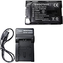 Amazon.co.jp: [str] BN-VG114 バッテリー＆充電器 AA-VG1