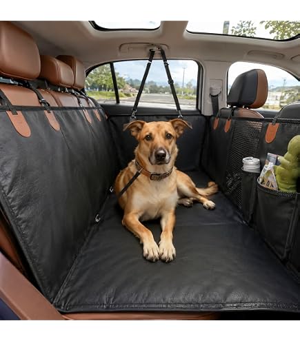Amazon.co.jp: GIIPETペット用ドライブシート犬 車 シート 座席硬化・8