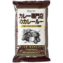 Amazon | ハチ食品 カレー専門店の欧風カレールー 中辛 1㎏ | ハチ食品