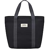 サーモス 保冷ランチバッグ 7L ブラック 大きめサイズ トートバッグタイプ トートバッグタイプ 高い保冷力 4層断熱構造 RFF-0071 BK