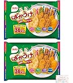 Amazon.co.jp: 栗山米菓 ばかうけアソート 36枚 2袋 オリジナルカード
