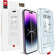 Amazon | BERSEM【2枚セット】ガラスフィルム iPhone 14 Pro Max
