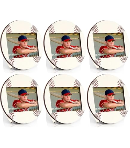 Amazon.co.jp: clothmile 野球写真フレーム 2個 4x6インチ スポーツ