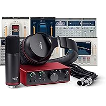 Amazon.co.jp: AudioDeluxe Focusrite Scarlett Solo Studio (第4世代