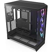 NZXT H9 Elite Flow RGB＋ (RGBファン4基付属) NZXT | H9 フロー RGB+ | デュアルチャンバー ミッドタワー ATX