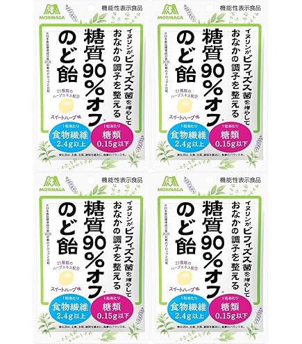 Amazon.co.jp: 森永製菓 糖質90％オフのど飴 58g×7個 : 食品・飲料・お酒