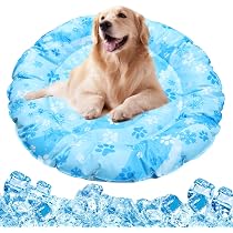Amazon | Sazuik ペット ひんやりマット 犬 猫 冷却マット 円形 直径