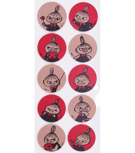 Amazon.co.jp: 4サイズ STICKER シール【リトルミイ】 303985 : ベビー