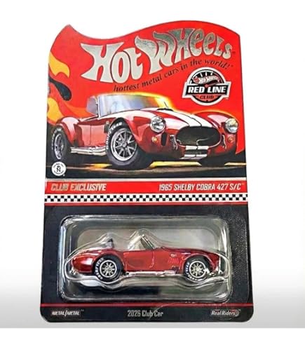 Amazon | Hot Wheels Shelby Cobra 427 S/C 1/5スケール ダイキャスト