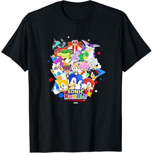 Amazon | ソニックランブル オールスターA Tシャツ | Tシャツ