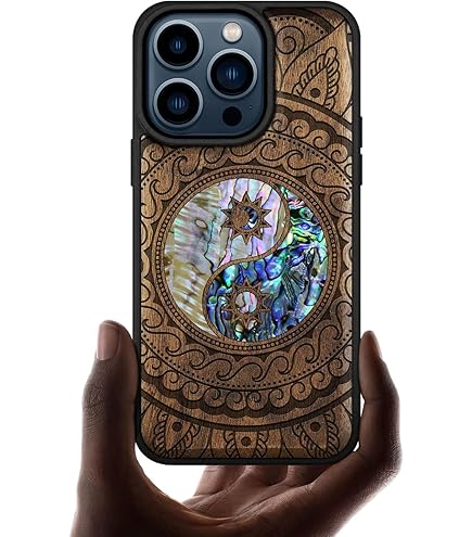 Amazon.co.jp: Carveit iPhone 17 Pro ケース 木製 【天然木+TPU