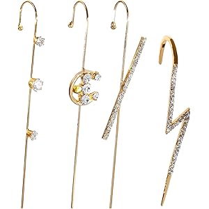 [SEIYA INTERNATIONAL] 耳ラップ ラップクローラーフックピアス イヤーラップピアス イヤーラップクロ…