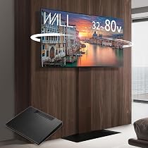 【商品を受け取り可能な方限定】75インチ液晶テレビ 、テレビ台、サウンドバー Amazon | WALL【 グッドデザイン賞受賞 】 V3 SW テレビスタンド + 棚