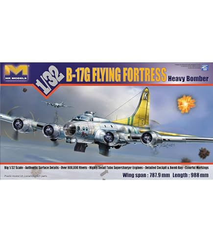 Amazon | HKモデルズ HKモデル 1/32 アメリカ陸軍 B-17F フライング