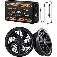 Amazon.co.jp: [LABEWVI] 【36V超高出力】ファンバッテリーセット