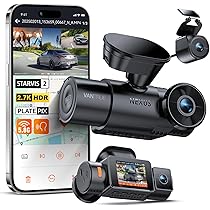 Amazon.co.jp: VANTRUE N4S ドライブレコーダー 3カメラ 【3カメラ全て