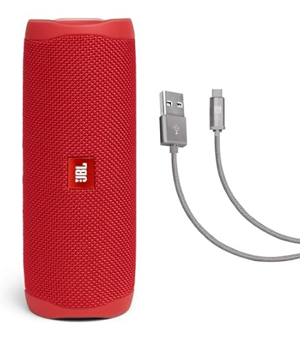 JBL FLIP5 Bluetoothスピーカー USB充電ケーブル付き JBL FLIP5 Bluetoothスピーカー USB充電ケーブル付き Amazon.co