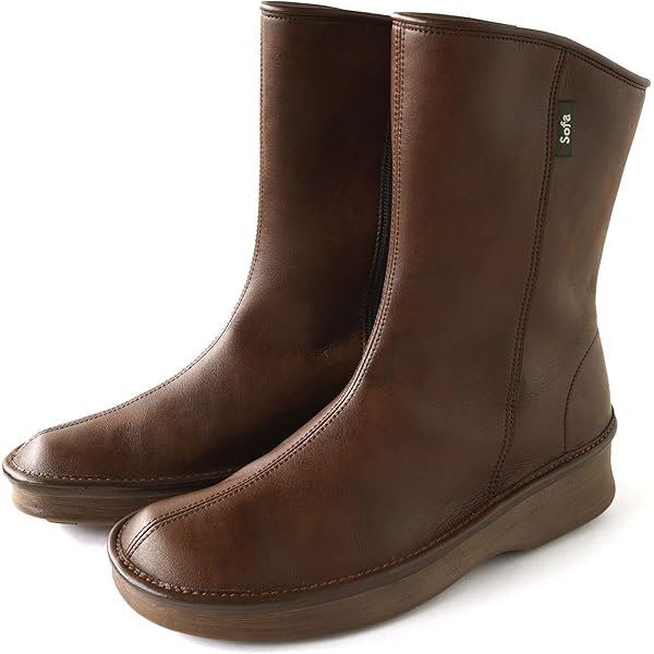 Amazon | [やさしい靴工房 Belle & Sofa] ソフトフリースブーツ MINIE