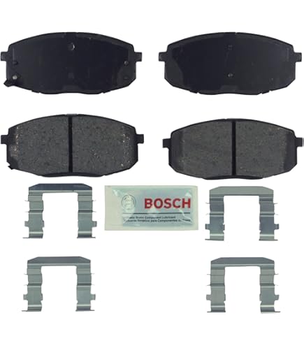 Rear Brakes BOSCH BC1398 QuietCast Premium Ceramic Disc Brake Pad