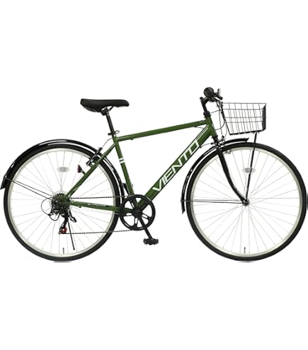 Amazon | VIENTO クロスバイク 26インチ スチール シマノ製 6段