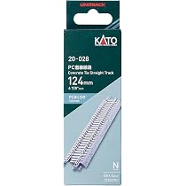 Amazon | カトー (KATO) Nゲージ PC直線線路248mm ［S248PC］ 4本入
