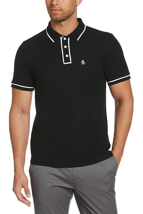 Tipped Collar Polo Shirt 