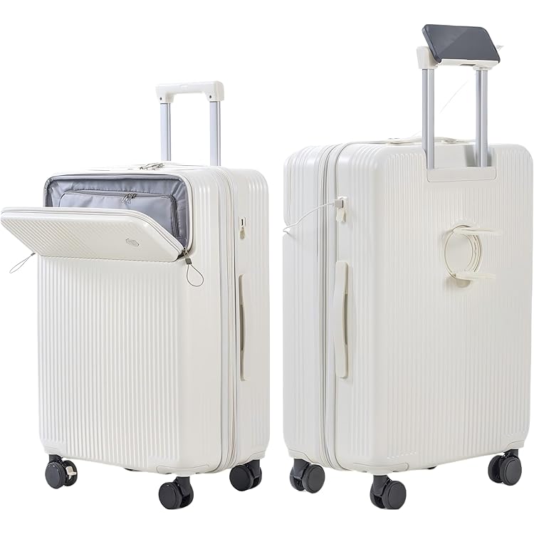 Amazon | [B4U] 公式 チャンキーキャリー スーツケース フロント