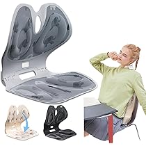 バタフライ型姿勢矯正クッションチェア Amazon.co.jp: SWOKY 姿勢矯正 骨盤矯正 グッズ サポート 椅子
