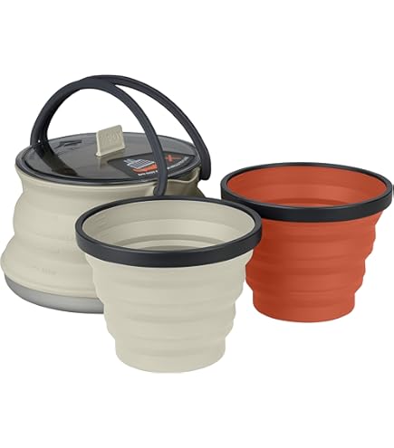 Sea to Summit XSET 33 2ピースセット Used X SET: Collapsible X-Bowl & X-Mug in Pouch | Sea to Summit