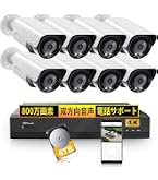Amazon.co.jp: 【500万画素・双方向通話・カラー暗視・4TB大容量