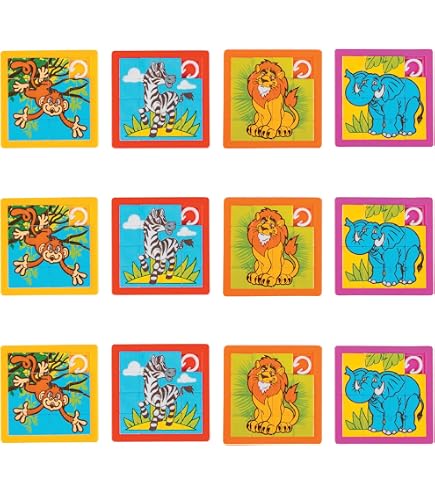 Amazon.co.jp: Fun Express スペーススライドパズル 12ピース | VBS