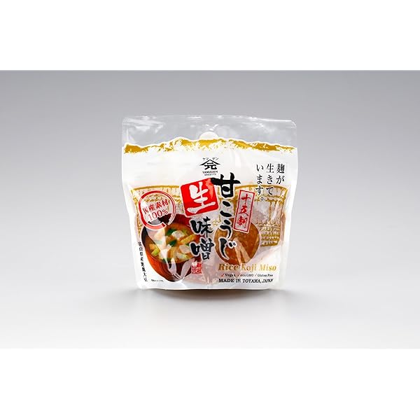 Amazon.co.jp: 山元醸造越中米こうじみそ(粒) 700g×2袋 : 食品