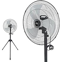 Amazon.co.jp: サンパーシー 工業扇風機 三脚 スタンド 扇風機