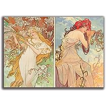 未使用 ミュシャ 花を持つ女性 額装済み ジクレープリント ポスター 丸善購入品 楽天市場】【クーポンあり】JHA 絵画 インテリア 油絵 額入り 額