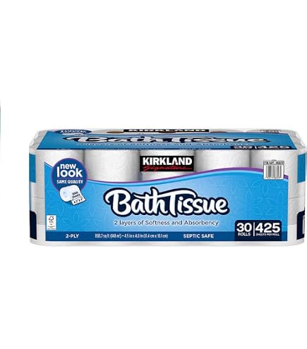カークランド KIRKLAND バスティッシュ 2枚重ね 30ロール×4セット