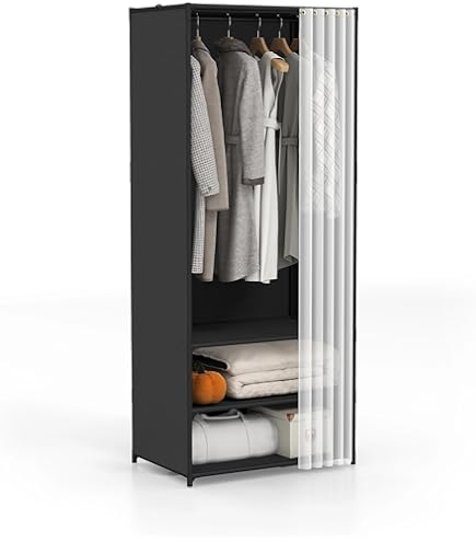 Amazon｜ニトリ ワードローブ チェルシー ブラック NITORI 8560303