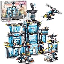 Amazon.co.jp: QLT QIAOLETONG シティ消防署ビルディングキット