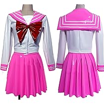 Amazon.co.jp: 【KYUUCOS】Z 白＆ピンク 超光沢 可愛いセーラー