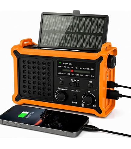 Amazon.co.jp: SONY 手回し充電FM/AMポータブルラジオ B03 シルバー