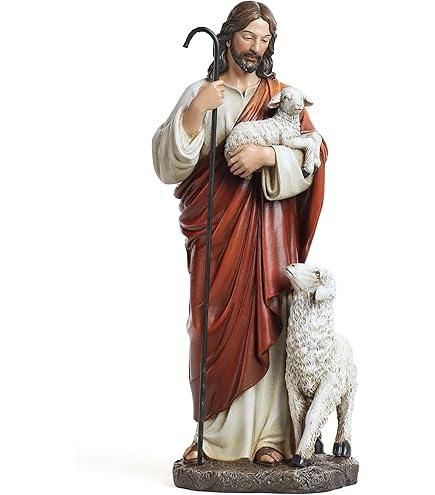 Amazon.co.jp: 聖家族 イエス マリア ヨセフ 彫像 置物 高さ約約30cm