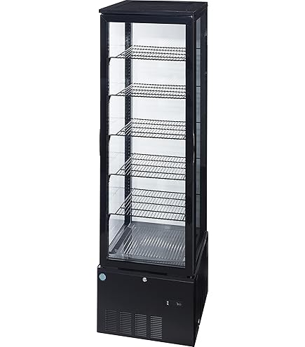 Amazon | 業務用(ジェーシーエム)RIT 4面ガラス冷蔵 ショーケース 