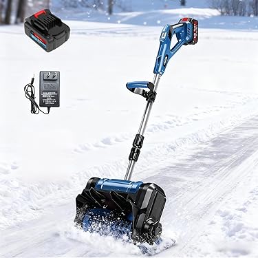除雪機 電動除雪機 家庭用 充電式 除雪機 4.5Ah大容量バッテリー 軽量 コ 最新登場 電動除雪機 家庭用 充電式 除雪機 素早い除雪 軽量