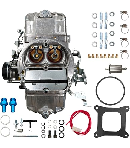 Amazon | Holley 0-1850S 600 CFM 4バレル キャブレター バキューム