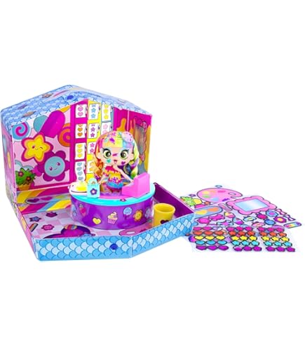 John Adams Decora Girlz Sticker N Style 5" Fashion Dolls