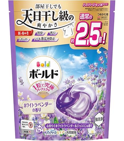 Amazon.co.jp: P&G ボールドジェルボール 4D 爽やかフレッシュフラワー
