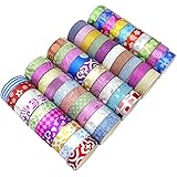 麻布トレーディング フラッシュ 和紙テープ 50個セット 徳用 マスキングテープ デコレーション スクラップブック 装飾 ハンドメイド