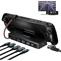 Amazon.co.jp: WAVLINK 4KUSB-C ドッキング、Steam Deck/ROG用6-in-1