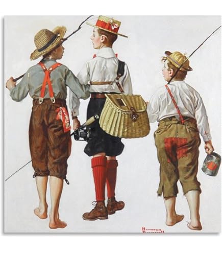 Amazon.co.jp: Norman Rockwell ノーマン・ロックウェル 鏡に向かう