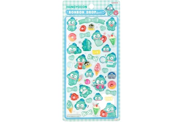 サンスター文具(Sun-Star Stationery) サンリオキャラクター シール ボンボンドロップシール ハンギョドン S8812128