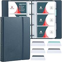 Amazon.co.jp: deli 名刺ホルダー 180枚収容 名刺入れ ファイル 大容量